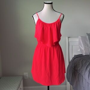 American Eagle Hot Pink Sun Dress